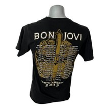Bon Jovi Shirt Men Because We Can Tour Concert T-Shirt Black Size S 2013 - $28.95
