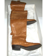 $678 original cost TALL RIDING BOOTS IN LIT BROWN  BETTYE MULLER MADE IN ITALY - $148.49