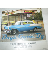 2018 &#39;DAYS GONE BY&#39; Classic Cars Wall Calendar 56 CHEV ON COVER FLOYD RH... - €21,58 EUR