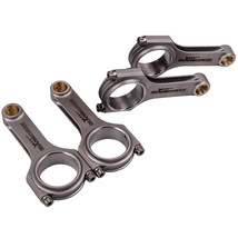 Forged H-Beam Connecting Rods+ Bolts for Suzuki GSX1300R Hayabusa &quot;99-07&quot; 4.705&quot; - £304.07 GBP