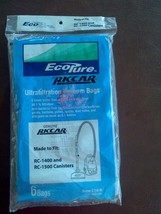 Riccar Genuine C18-6 HEPA Bags 6pk for RC-1500 Series Canisters.  - £47.48 GBP