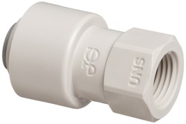 John Guest Acetal Copolymer Tube Fitting, Tap Adaptor, 1/4&quot; Tube OD x 7/... - $32.73