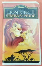 The Lion King II: Simba&#39;s Pride (Clam Shell VHS, 1998) Walt Disney Home ... - £3.82 GBP