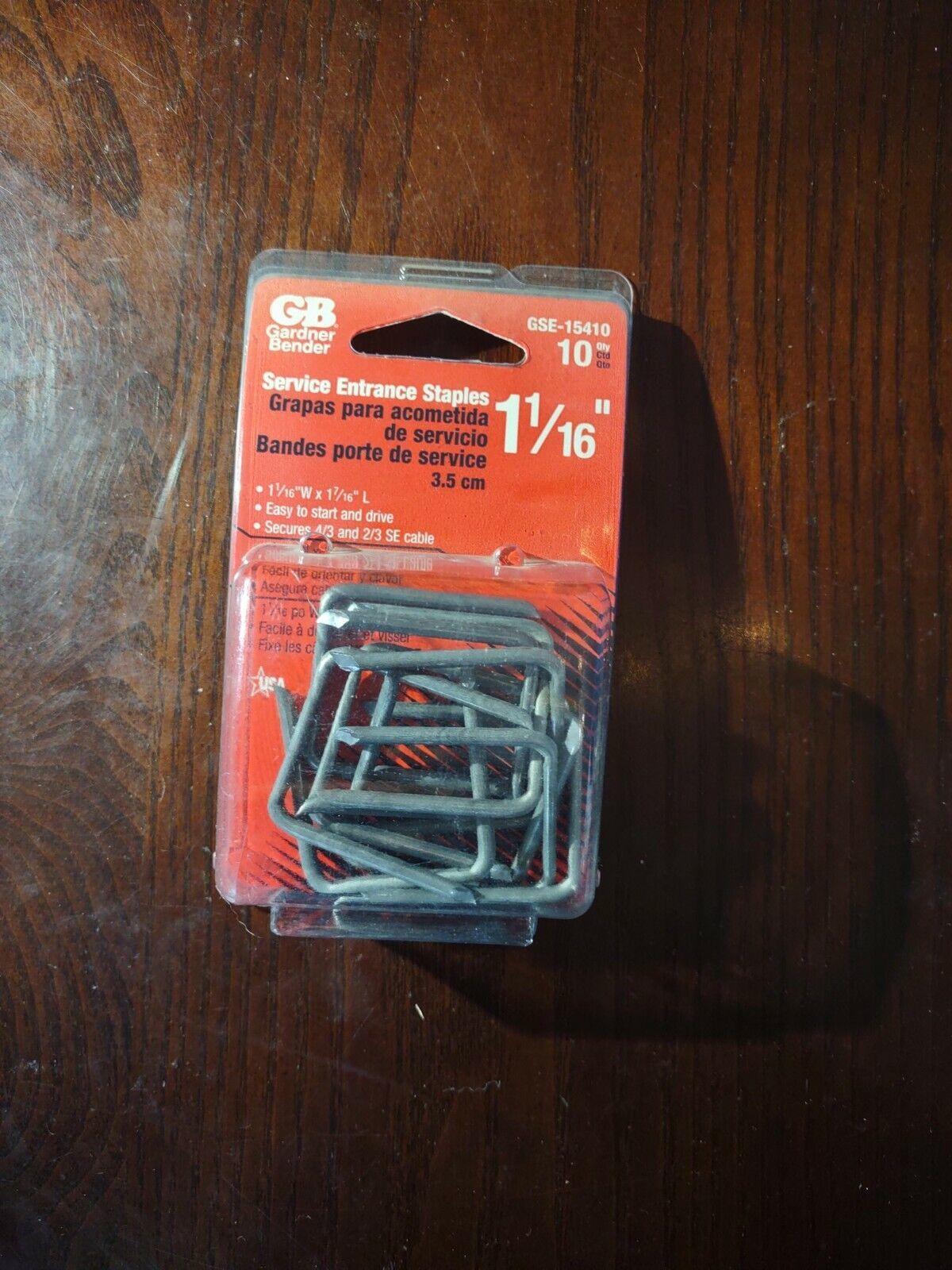 Service Entrance Staples 1 1/16&quot; - $12.75