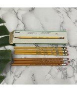 Vintage Pencil Lot of 6 Nappco Honor Roll 2 FaberCastell Velvet 1 Unshar... - $15.83