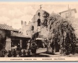 Campanario Mission Inn Riverside California CA UNP Albertype DB Postcard... - $2.92