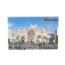 Venesia Venise Italy Souvenir Refrigerator Fridge Magnet 3&quot; Rectangular - $6.41