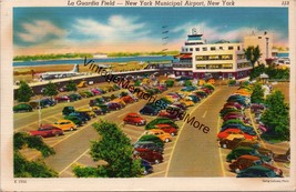 La Guardia Field New York Municipal Airport New York Postcard PC341 - £3.92 GBP