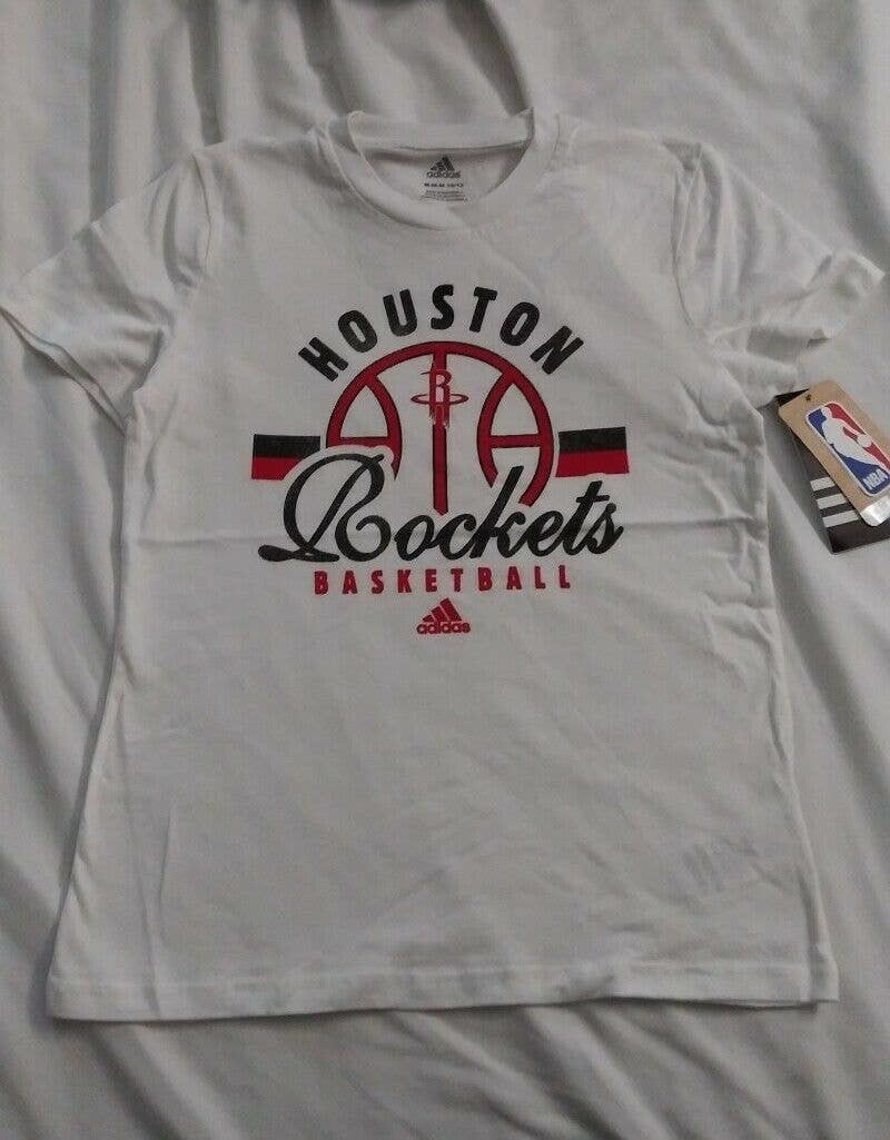 Primary image for Adidas T-shirt Boy's M (10/12) - Houston Rockets