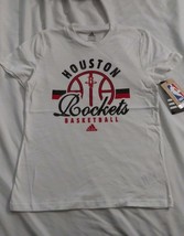 Adidas T-shirt Boy&#39;s M (10/12) - Houston Rockets - £6.23 GBP