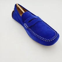 Men&#39;s Alfani Tiggermaz Blue Loafer Memory Foam Shoe Size 8.5 Amputee Left Shoe - $20.56