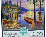 Buffalo Games Darrell Bush Canoe Lake Scenic View 1000 Piece Jigsaw Puzz... - $23.04