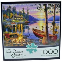 Buffalo Games Darrell Bush Canoe Lake Scenic View 1000 Piece Jigsaw Puzz... - £18.05 GBP