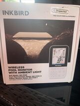 Inkbird Pool Thermometer Set Solar Powered - Ambient Light And Remote Mo... - $38.22