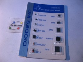 Diodes Inc Case Size Style Sample Card Product Guide Trade-Show Swag Use... - $5.69