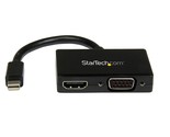 StarTech.com Mini DisplayPort to HDMI and VGA - 2 in 1 Travel Adapter - ... - $50.99