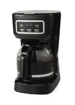 Coffee Maker, Black 12 Cup Programmable Coffee Maker Strong With Drip Serve New - £23.16 GBP