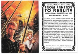 From Fantasy To Reality Luis Royo Promo Trading Card 1993 Comic Images - $0.99