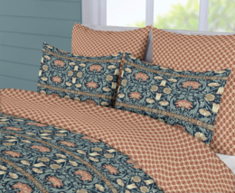Tewksbury Cotton Blend Reversible Duvet Set William Morris - $4,367.56 MXN - $5,304.56 MXN