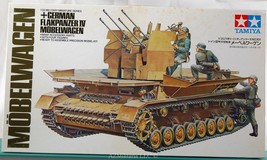 Tamiya 1/35 German Flakpanzer IV Mobelwagen Kit No MM201 Series No. 101 - $31.75