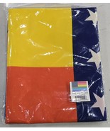 NIP 3&#39;x5&#39; Polyester Rainbow US Stars Pride Flag - $12.20 CAD