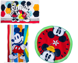 Disney Store Minnie Mickey Summer Fun Beach Towel New - £40.12 GBP
