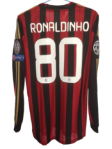 RONALDINHO LONG SLEEVE 2013-2014 RED&amp;BLUE COLOR - $59.00