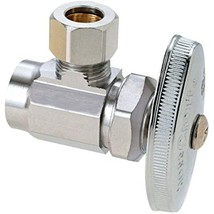 BrassCraft Plumb Shop Nominal Sweat Compression Brass Angle Valve - Case Of: 1; - $24.08