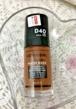 Covergirl Trublend Matte Made Liquid Foundation D40 Deep Bronze 12-hr - $112.75 MXN