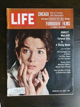 Life Magazine February 23, 1962 - Shirley MacLaine - Chicago - Forbidden Films - £5.21 GBP