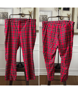 NWOT J Crew Kallie Pants Red Plaid $148 22 - $49.94 CAD