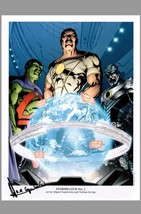 Miguel Sepulveda SIGNED Stormwatch DC New 52 Art Print w/ Martian Manhunter JLA - £31.15 GBP