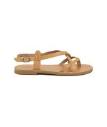Antike griechische Ledersandalen handgefertigt in Griechenland Slinkback - $55.38