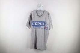 Vtg 90s Pepsi Mens L / XL Spell Out Pepsi Generation Short Sleeve T-Shirt USA - £27.41 GBP