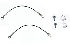 Tailgate Cables Straps For Ford Truck 1983-1996 F150 F250 F350 With Bolts Pair - $27.07