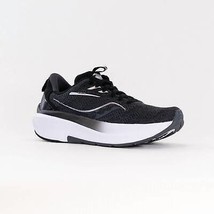 Saucony women&#39;s echelon 9 wide in BLACK/WHITE - size 6.0__W - D - $110.88