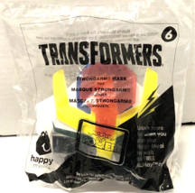 Mc Donald&#39;s #6 Transformers Strongarm Mask Happy Meal Toy Nip - £3.89 GBP