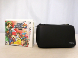Super Smash Bros 3DS Edition Nintendo 3DS, 2014 Tested + 3DS XL Case - £15.50 GBP