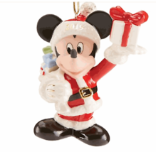 Lenox Disney 2019 Merry Mickey Ornament Figurine Annual Mouse Christmas NEW - £77.44 GBP