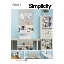 Simplicity Sewing Pattern 9444 11279 Desk Decor Art Studio Pillow Bulletin Board - £7.18 GBP