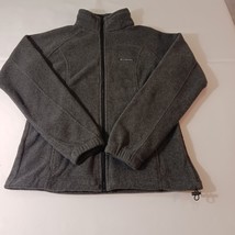 Columbia Sportswear WL6439 Jacket Mens Medium Full Zip Gray Fleece Lined... - $293.28 MXN