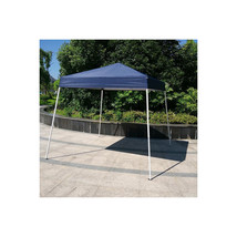 10 x 10 ft. Outdoor EZ Pop Up Tent Gazebo Canopy with Carry Bag - Blue - £153.52 GBP