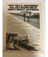 1977 Volvo Car Vintage Print Ad pa7 - $12.86