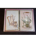 HALLMARK PLAYING CARDS SET w/ Cases Lot of 2 STERLING SILVER COFFEE TEA ... - $12.17 CAD