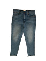 Madewell Womens Jeans The Perfect Vintage Medium Wash Raw Hem Sz 31 Tall - £21.94 GBP