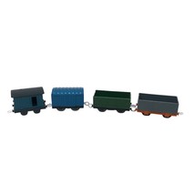 Thomas &amp; Friends Trackmaster Cargo Lot of 4 Empty Wagon Truck Cars - $49.49