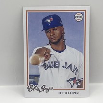 2022 Topps Archives Baseball Otto Lopez Base RC #122 Toronto Blue Jays - £1.58 GBP