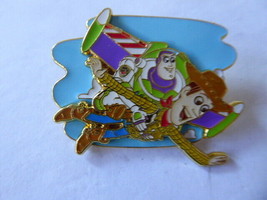 Disney Swap Pins Loungefly Disney Pixar Toy Story Woody &amp; Buzz Multi-Layer-
s... - £12.65 GBP
