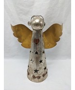 Angel With Stars Metal Decorative Decor Candle Holder 9&quot; X 10&quot; - €15,23 EUR