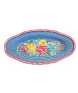 Pioneer Woman ~ FANCY FLOURISH ~ Stoneware ~ Oval ~ Small Serving Platter - $44.74 CAD